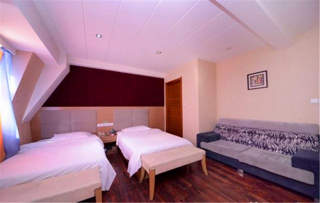 Greentree Alliance Hayao Road Ice And Snow World Hotel Harbin Bagian luar foto