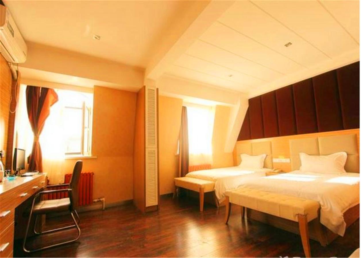 Greentree Alliance Hayao Road Ice And Snow World Hotel Harbin Bagian luar foto